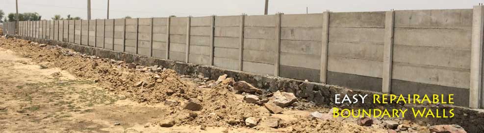 Precast Boundary Wall